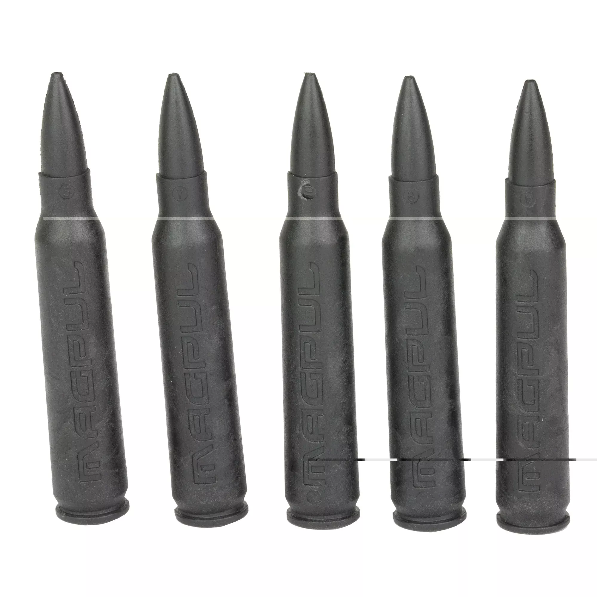 Magpul Industries Dummy Rounds 5.56x45 Training Snap Caps, 5-Pack, Black MAG215-BLK