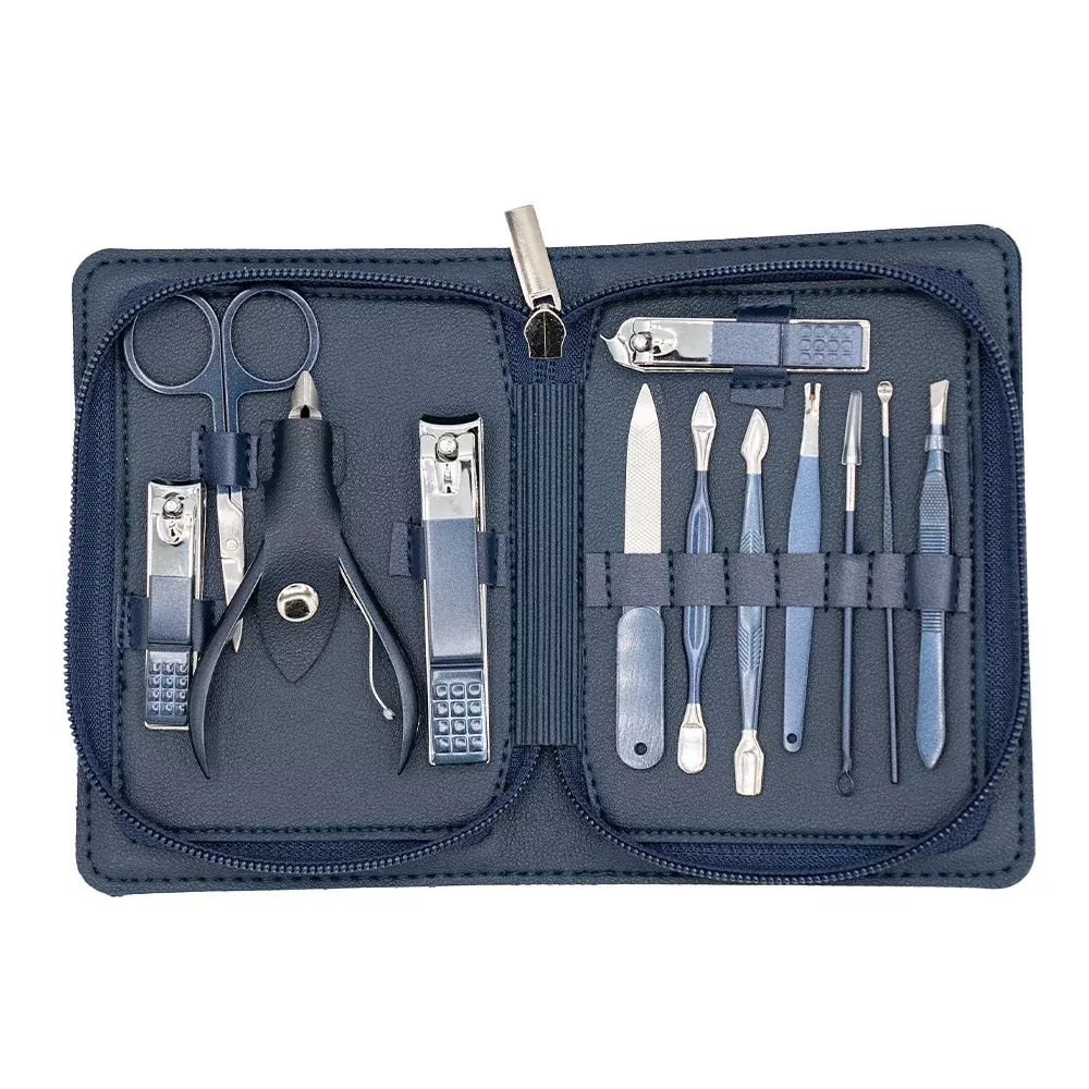 Manicure Set 12 Pieces Blue