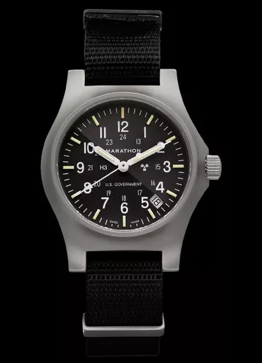 Marathon GPQ-D Officer's Date Quartz US Government