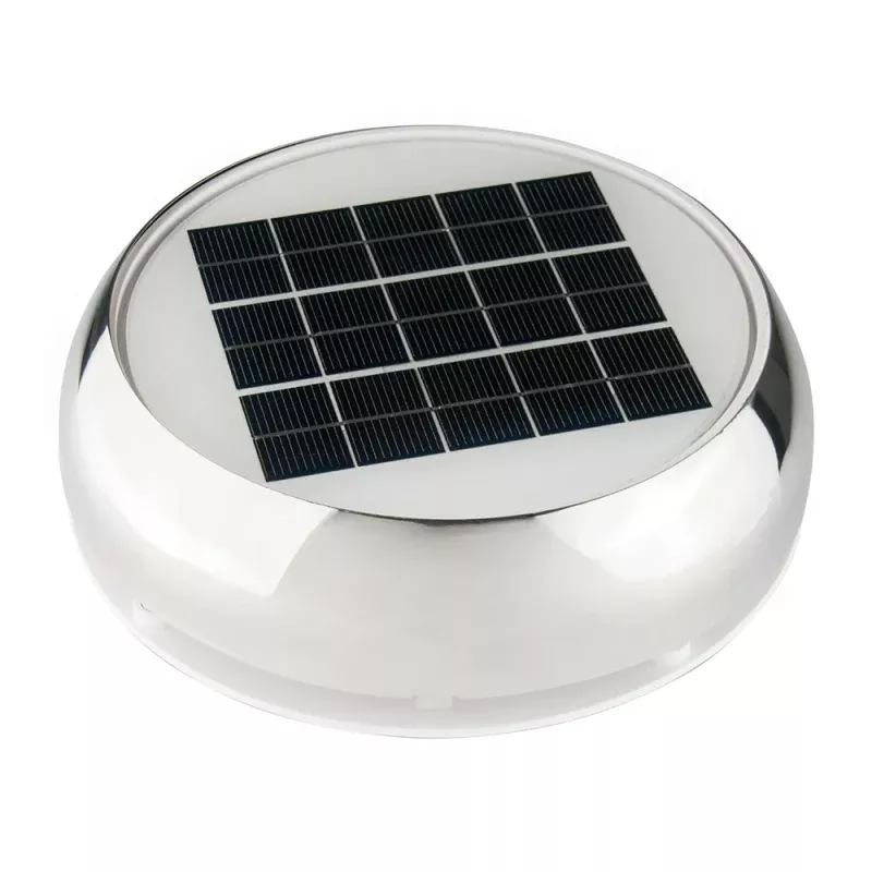 Marinco 4 Day/Night Solar Vent – Stainless Steel