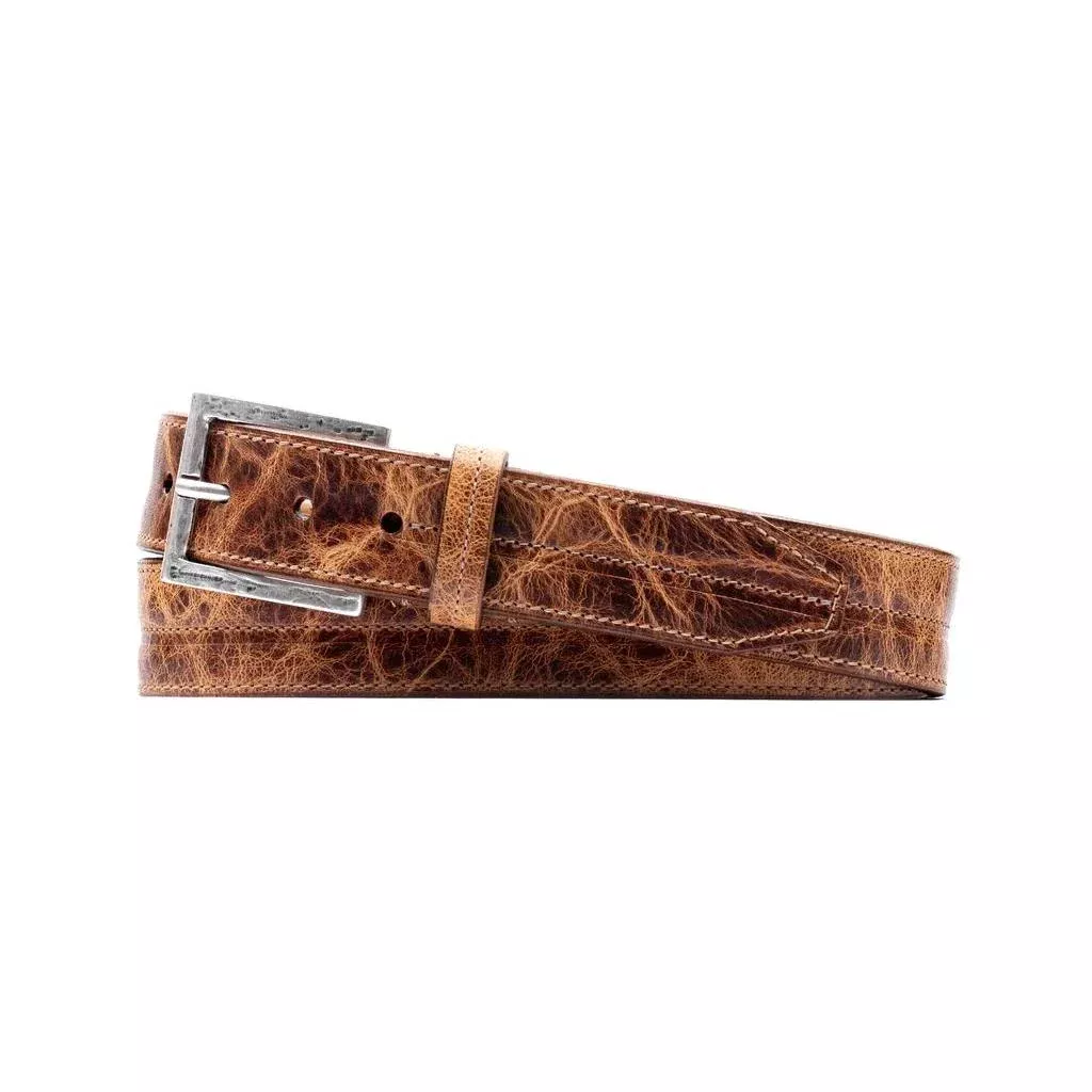 Martin Dingman Austin Italian Saddle Leather Belt