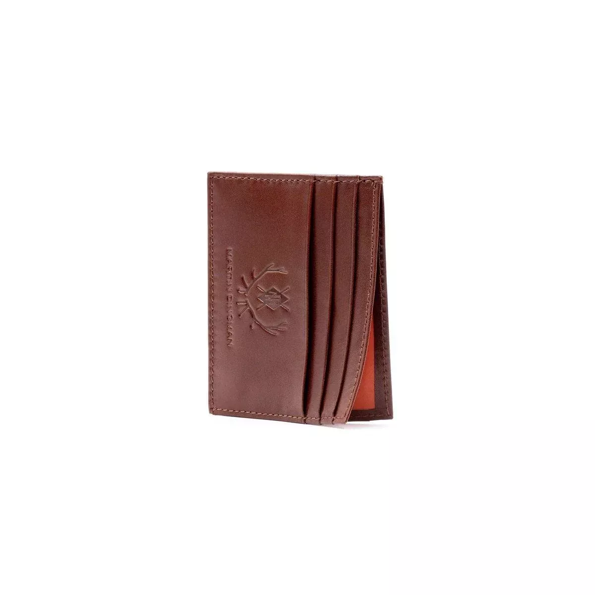 Martin Dingman Edward Saddle Leather Executive ID Card Case