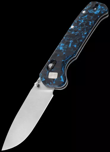 Maserin Frontier Marbled Carbon Fibre Folding Knife
