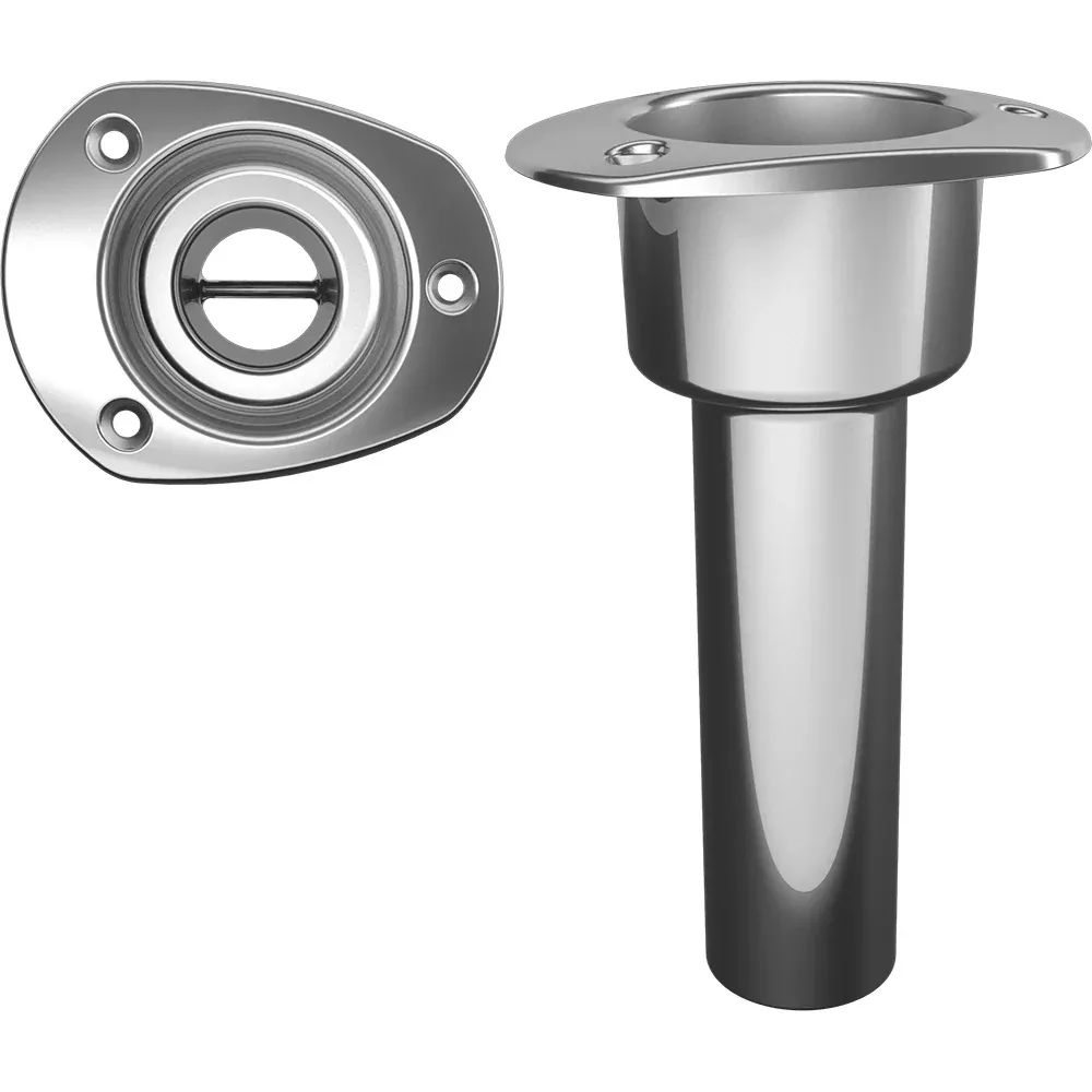 Mate Series Stainless Steel 0 RodCup Holder – Open – Oval Top [C2000ND]