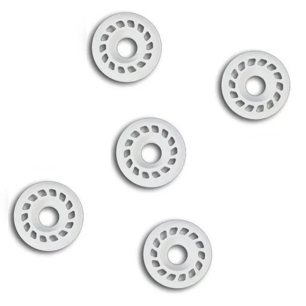 Mathews Rubber (hds) Mini Roller White 5 Pk.
