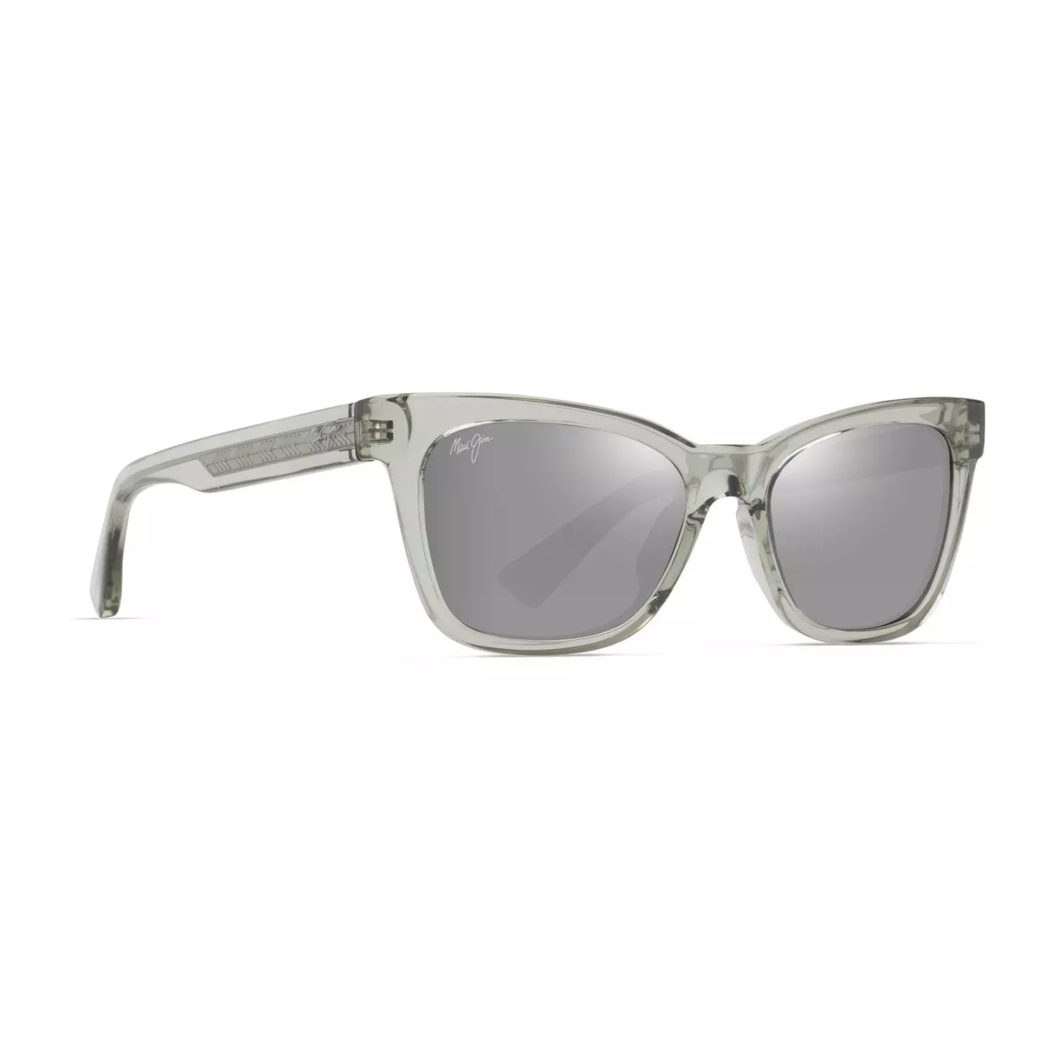 Maui Jim Grey Hiwahiwa Shiny Transparent Sage