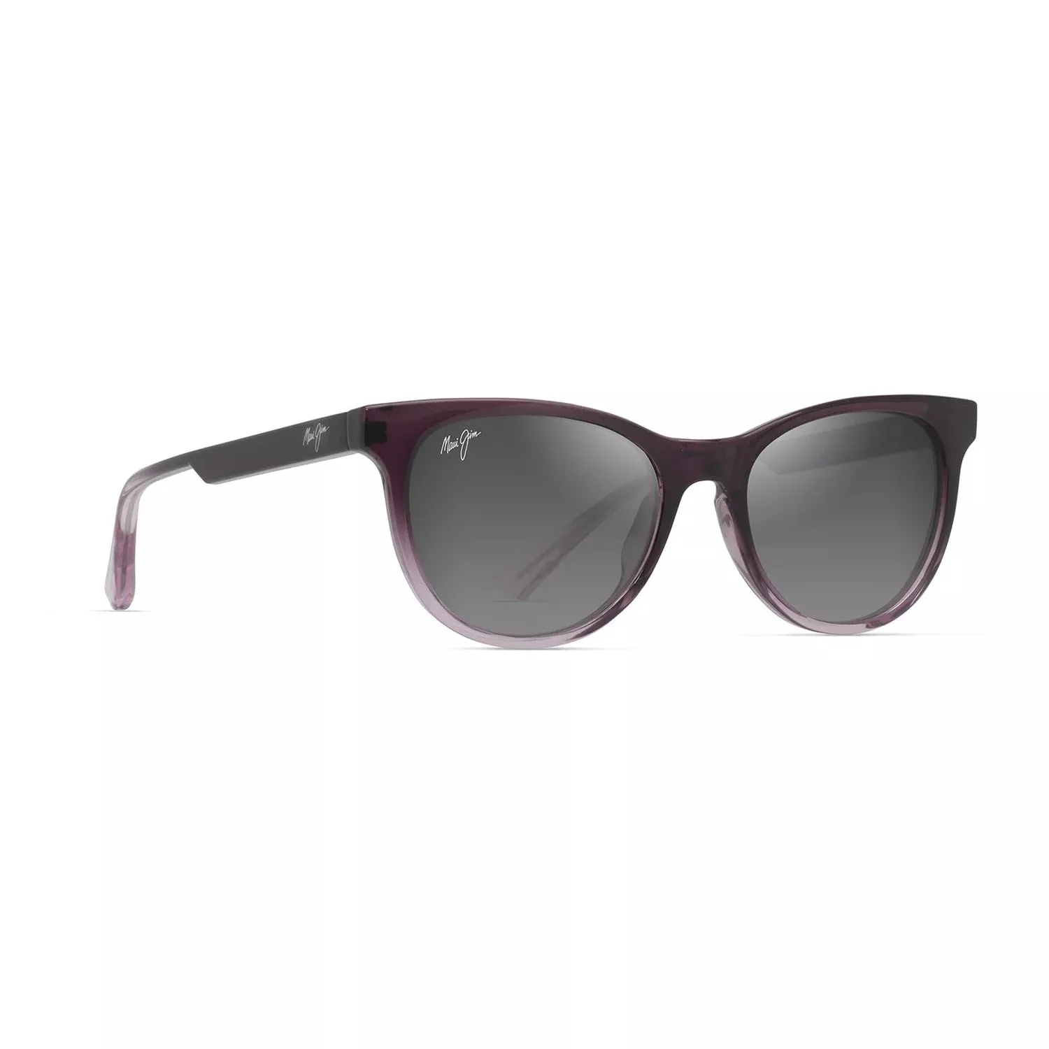 Maui Jim Grey Lonomea Shiny Trans Dark Violet to Lilac