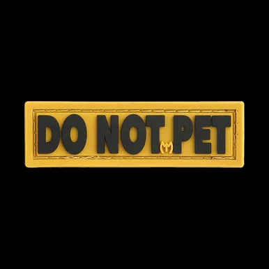 Maxpedition "Do Not Pet" Colour Morale Patch