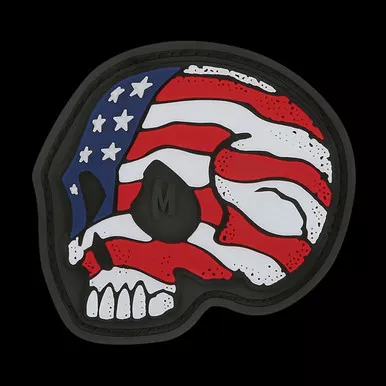 Maxpedition Stars and Stripes Skull Patch