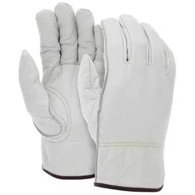 MCR Safety 3213 CV Grade Grain Unlined Cow Leather Drivers Work Gloves