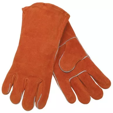 MCR Safety 4300N Premium Select Shoulder Leather, No Logo Welding Work Gloves