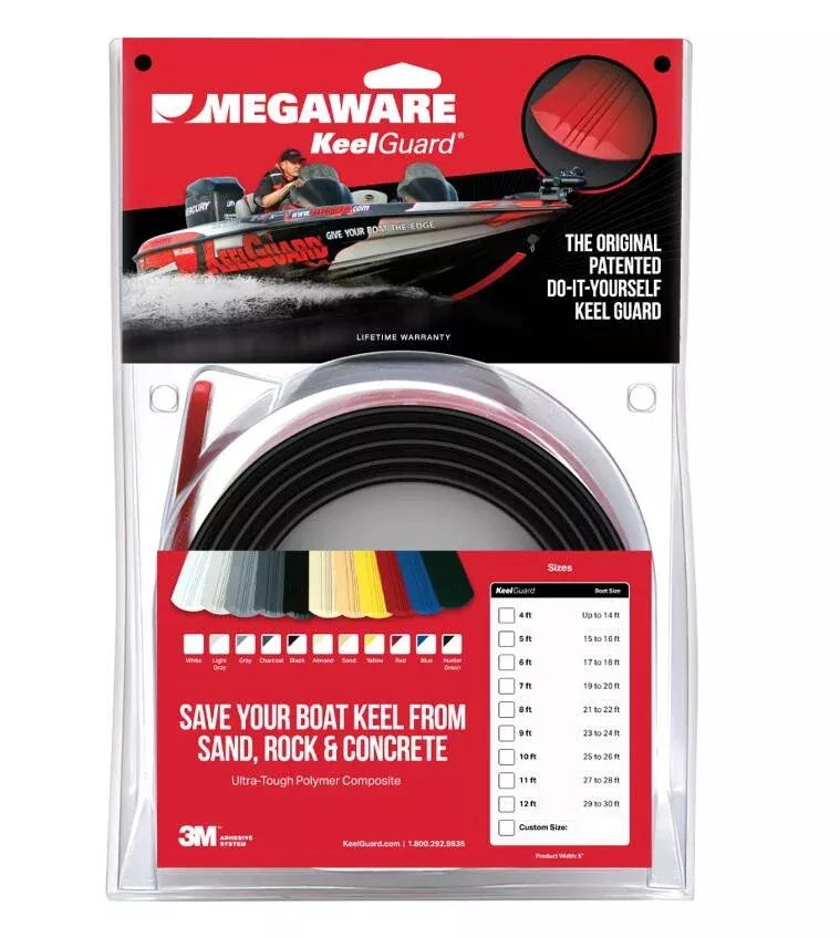 Megaware Keelguard 12' L Black Keel Protector• 20212