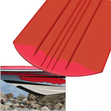 Megaware KeelGuard 4-Foot Keel Protector - Red