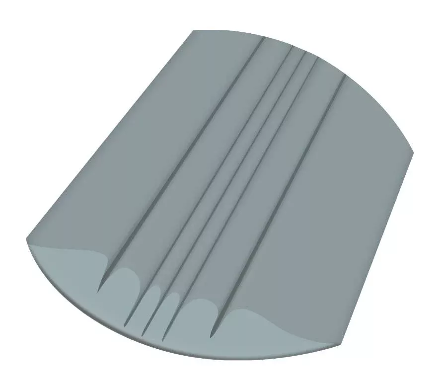 Megaware Keelguard 7' L Gray Keel Protector• 20507