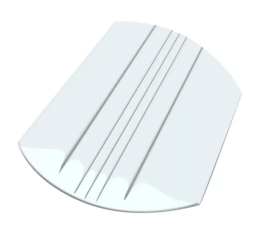 Megaware Keelguard 9' L White Keel Protector• 20109