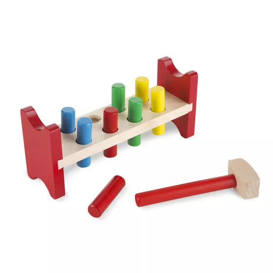 Melissa & Doug Pound-A-Peg Classic Toy