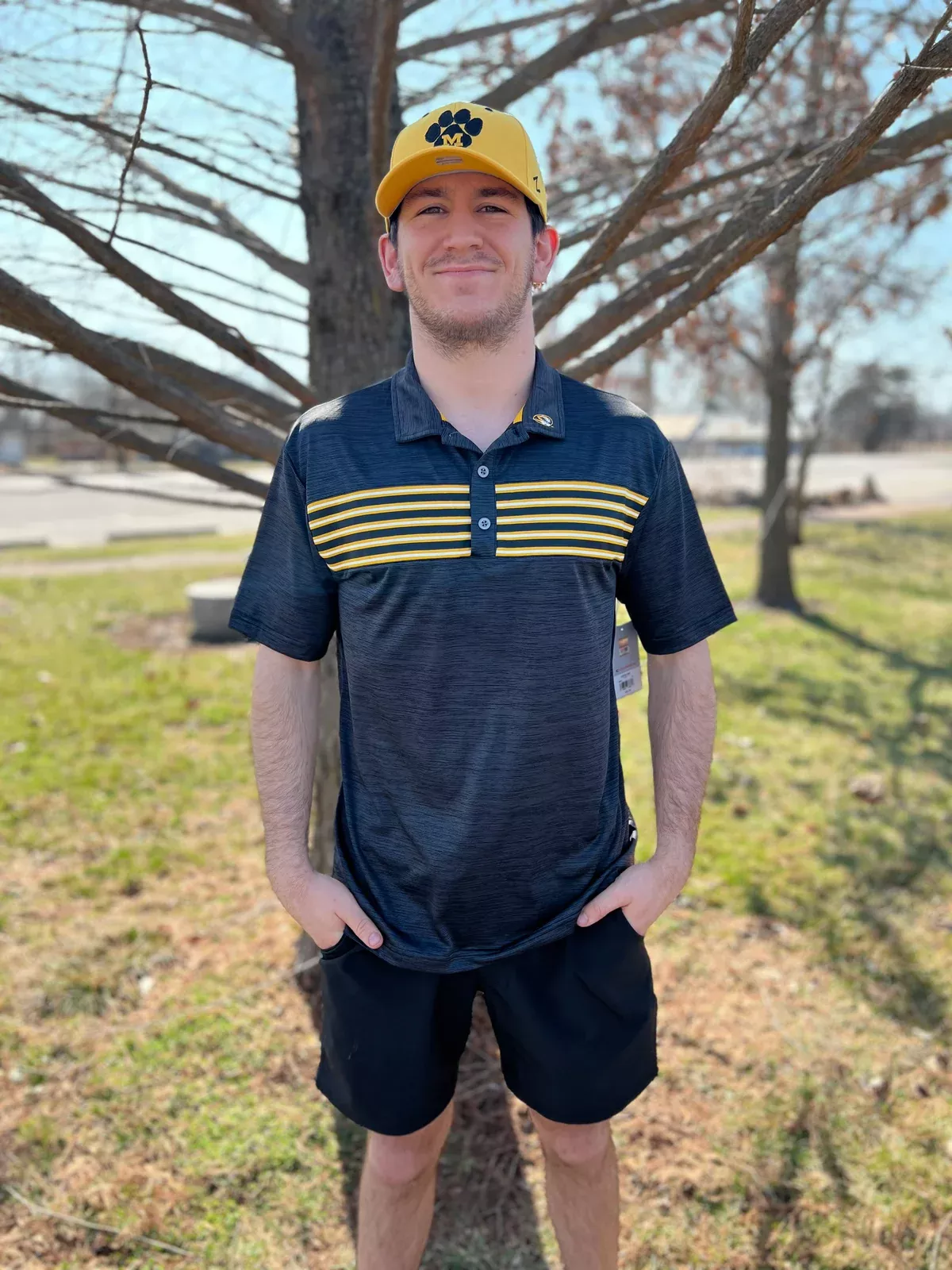 Men's Mizzou Colosseum Blackett Polo Shirt