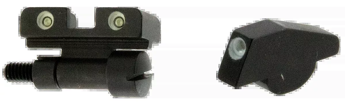 MEPRO USA LLC Tru-Dot Adjustable Night Sight Set for Smith & Wesson K/L/N Frames, Green Tritium – 227713101