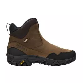 Merrell Men's Coldpack 3 Thermo Tall Zip Waterproof Boots - Earth - 9 - Medium Width
