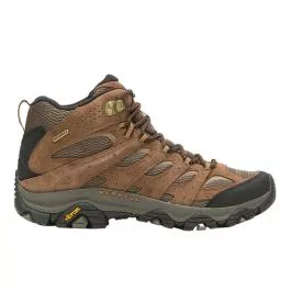 Merrell Men's Moab 3 Mid Waterproof Hiking Boot - Earth - 9.5 - Wide Width