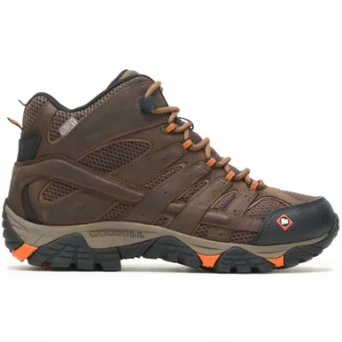 MERRELL Moab Vertex Mid WP SR Clay Medium Shoes