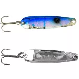 Michigan Stinger Scorpion Spoon - 2-1/8" - UV Blue Tux - Silver Back