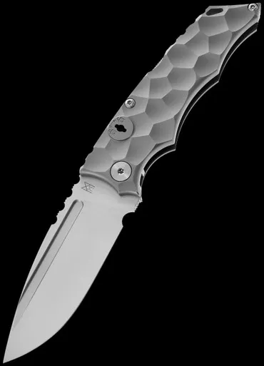 Midgards-Messer Key Knife Bead Blast Folding Knife