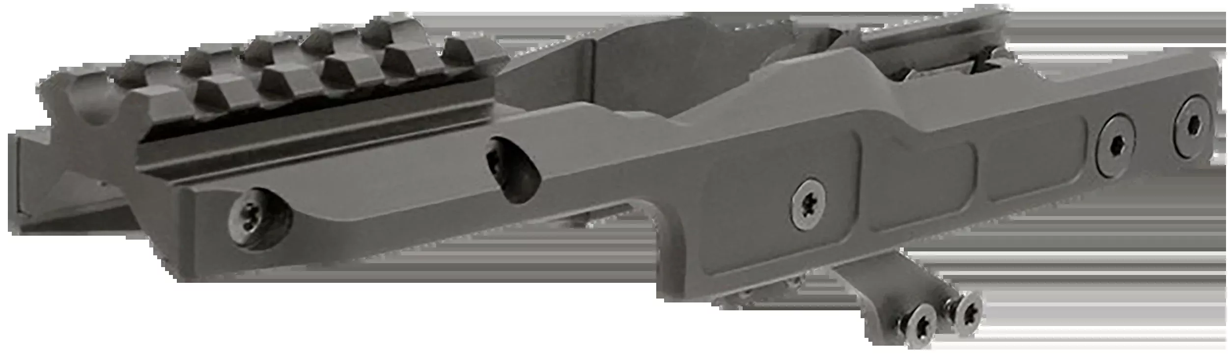 Midwest Industries Alpha Optic Mount for AK Alpha Handguards, 4-Point Picatinny Red Dot Base MIAKALPHARDM