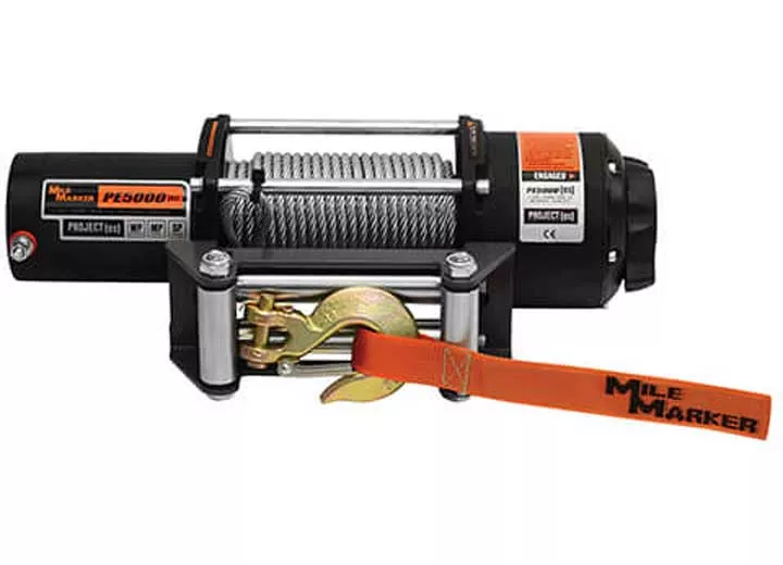 Mile Marker PE5000 ATV/UTV Winch, 5,000 LB• 77-50120W