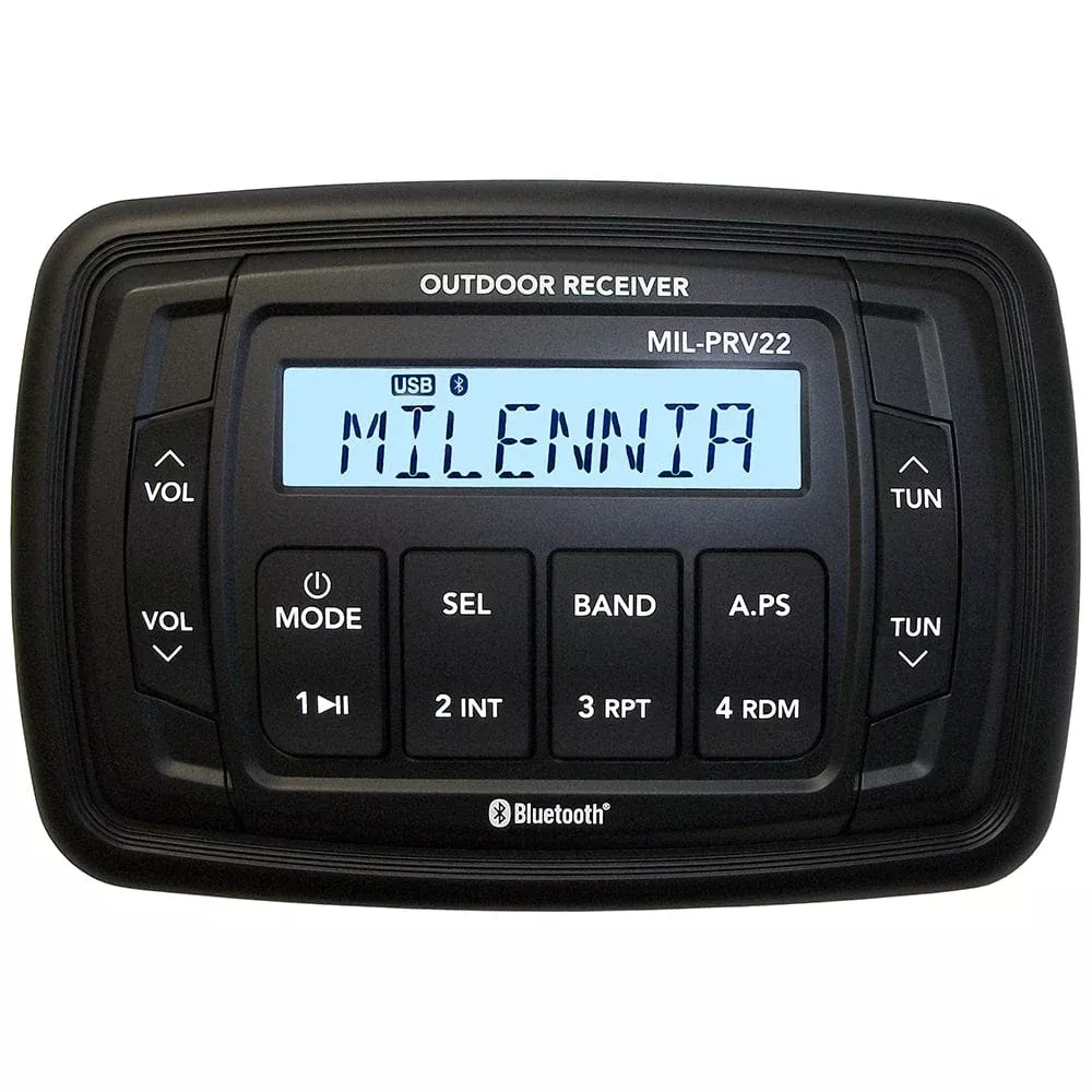 Milennia PRV22 Stereo w/AM/FM/BT – 1 Zone