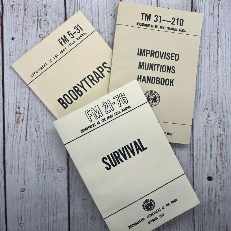 Military Manual Book Bundles