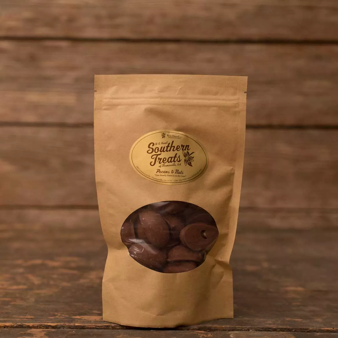 Milk Chocolate Pecans (8 oz)