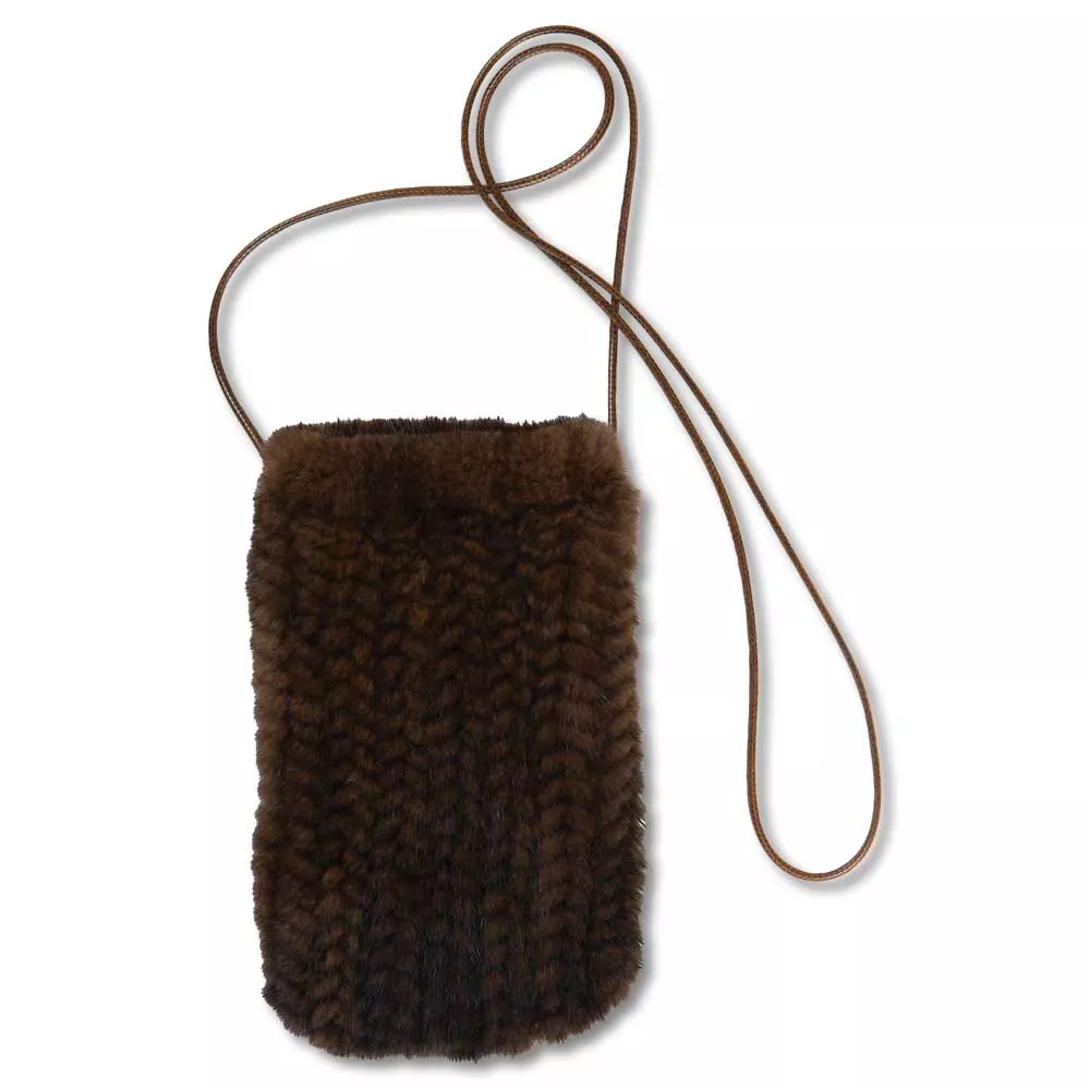 Mink Cell Phone Purse