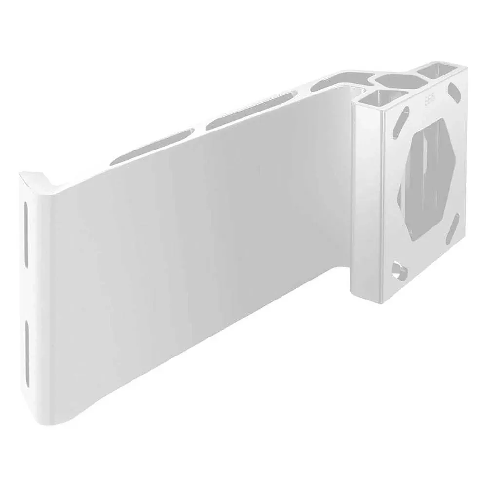 Minn Kota Raptor Jack Plate Adapter Bracket - 8" S86 White - 1810386
