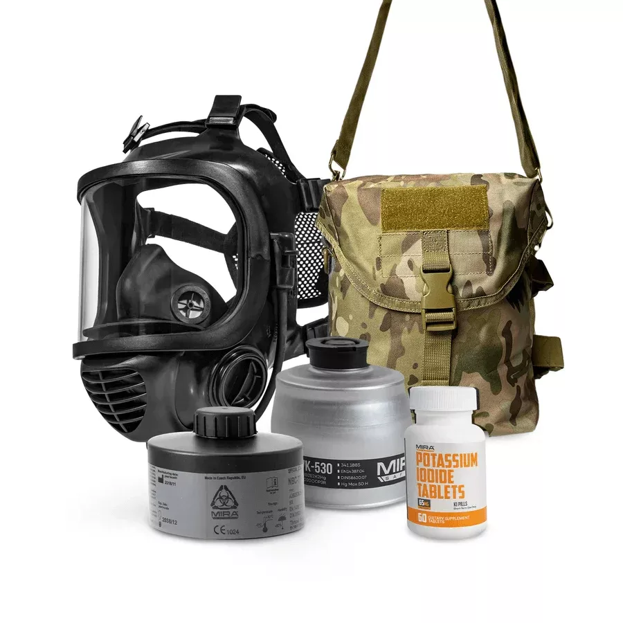MIRA Safety 1-Person Pro Gas Mask Kit