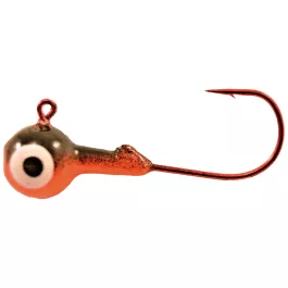 Mission Tackle Multi-Tone Red Hook Jig - 1/2 oz. - Black/Orange