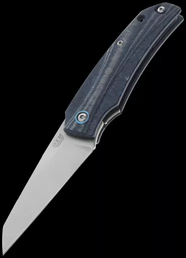 MKM Ice Denim Micarta Folding Knife