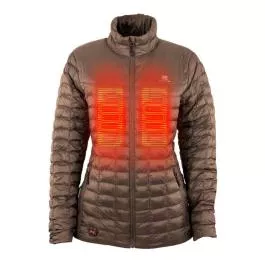 Mobile Warming Women's Backcountry Heated Jacket - Morel - XL