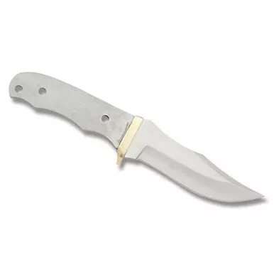 Modified Clip Point Knife Blade Blank 4.75 inch Stainless Full Tang