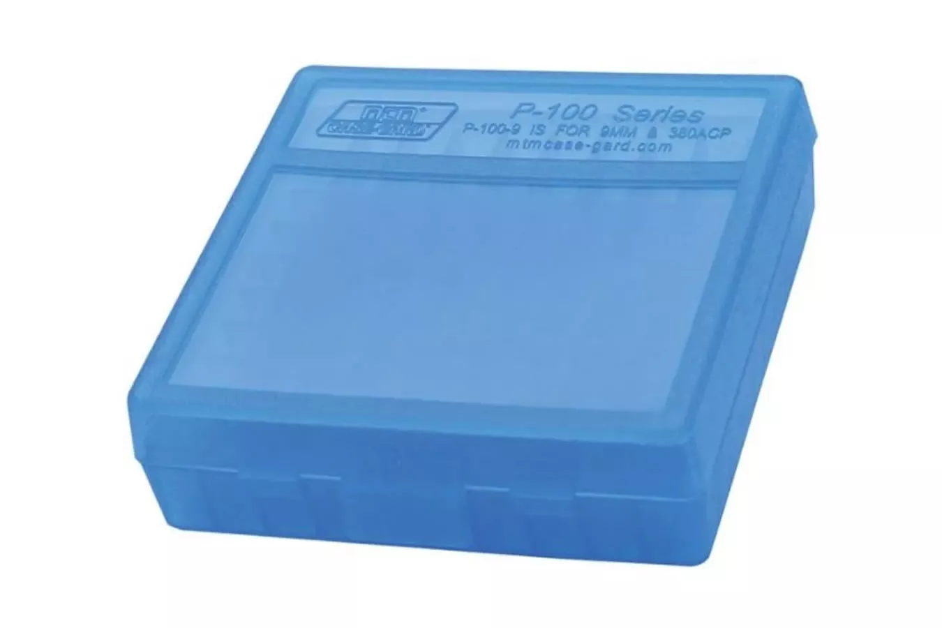 MTM 380/9MM Cal 100 Round Flip-Top Ammo Box