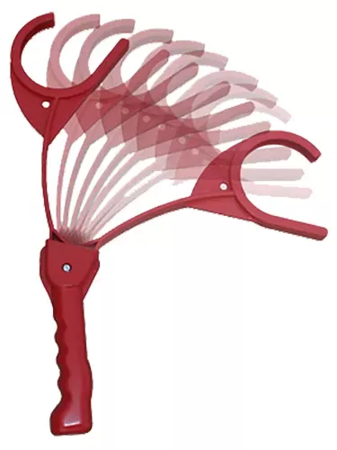 MTM Case-Gard E-Z Throw 3 Clay Target Thrower w/ Pivital Arm Swing Red