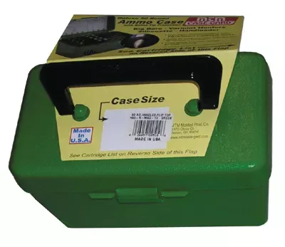 MTM Case-Gard H50 Ammunition Box .17 Rem to .223 Rem Green