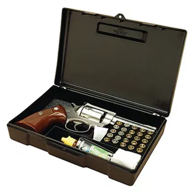 MTM Case-Gard Lockable Handgun Storage Box Black