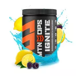 MTN OPS Ignite - Blue Raspberry Lemonade - Scoop - 45 - Energy + Focus + Hydration