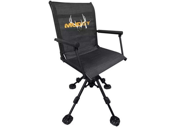 Muddy Swivel-Ease XT Ground Seat With Adjustable Legs #MUD-MGS400AL