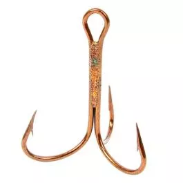 Mustad Triple Grip Treble Hook - Bronze - 10 Pack - Size 6