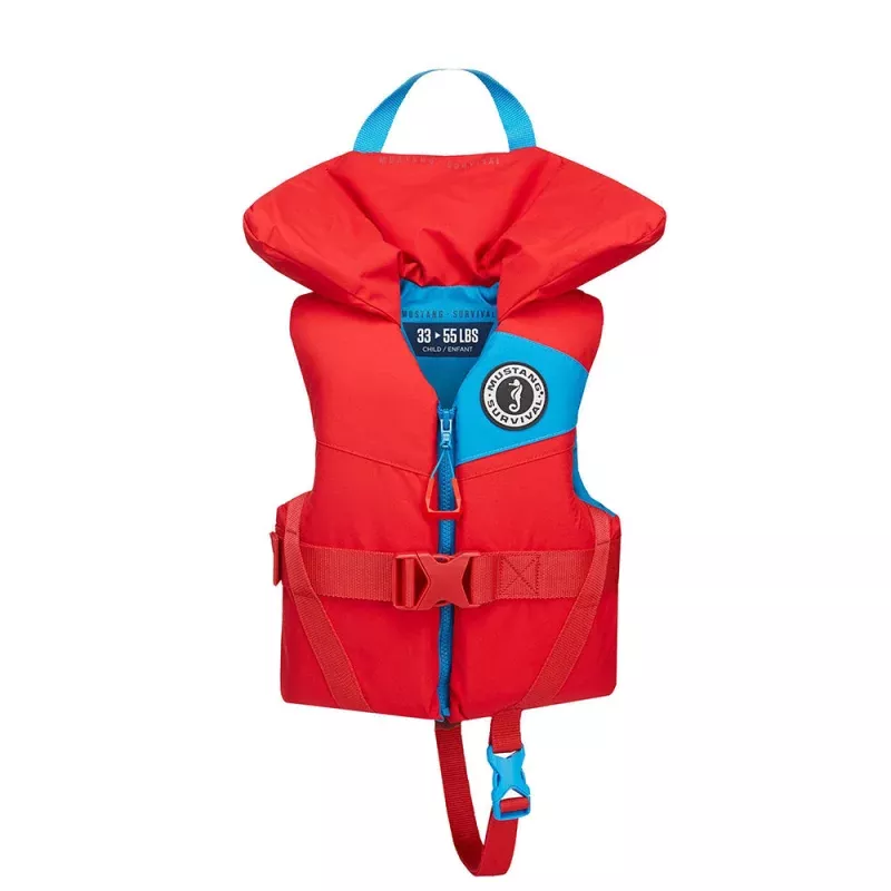 Mustang Lil Legends Child Foam Vest – Imperial Red