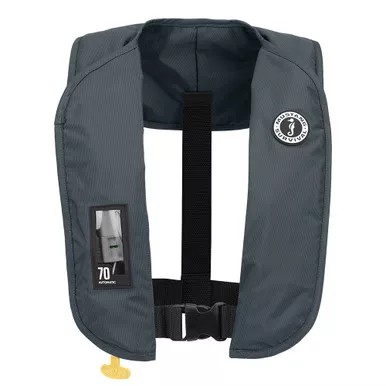 Mustang MIT 70 Admiral Gray Automatic Inflatable PFD