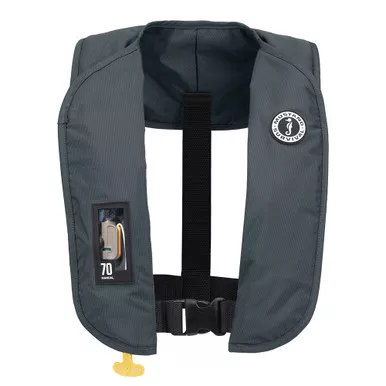 Mustang MIT 70 Admiral Grey Manual Inflatable PFD