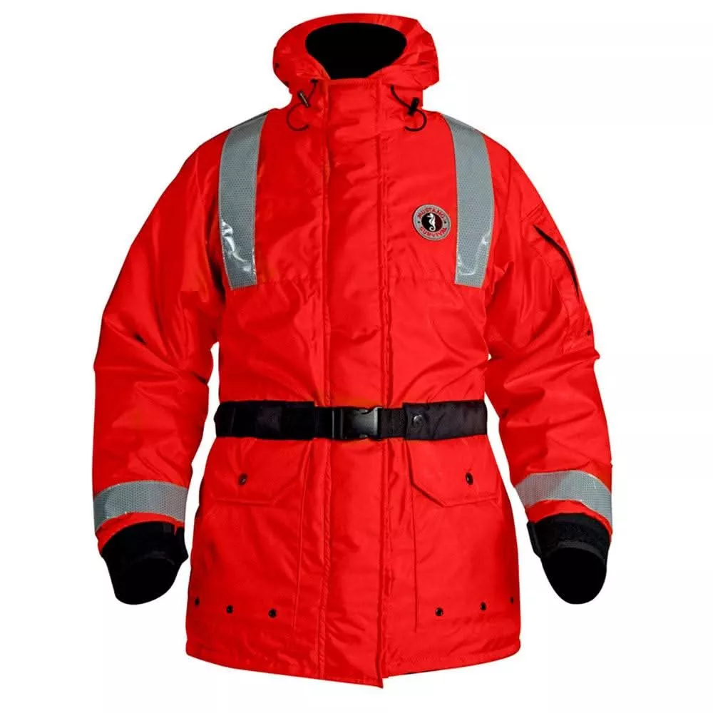 Mustang ThermoSystem Plus Flotation Coat - Red - Small - MC1536-4-S-206